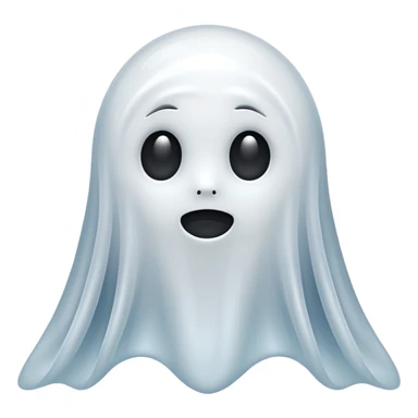 I need a spirit emoji like a ghost but very whispy and airy looking, not so emoji or fake looking make it more realistic  sticker