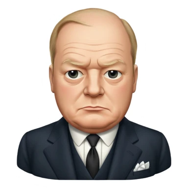 Winston Chruchill sticker