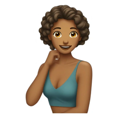 Femmes qui s’embrassent sticker