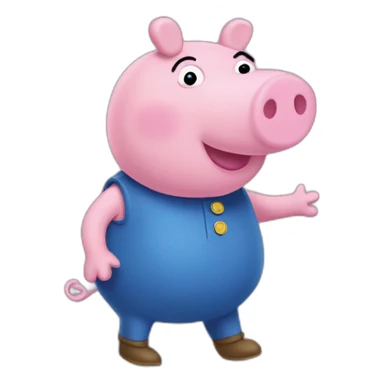 Pepa pig sticker