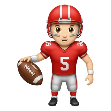 Give me a football player sticker