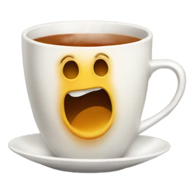 a nice hot cup of tea  sticker