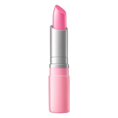 Light Pink sparkly lip gloss tube sticker