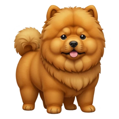 Perro chow chow sticker