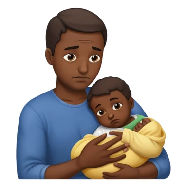 facepalm italian man with a baby  sticker