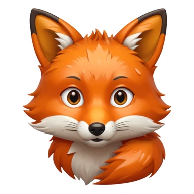 wet fox sticker