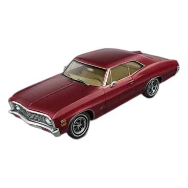 1967 Chevy impala sticker