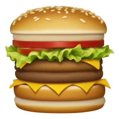 McDonald’s big mac  sticker