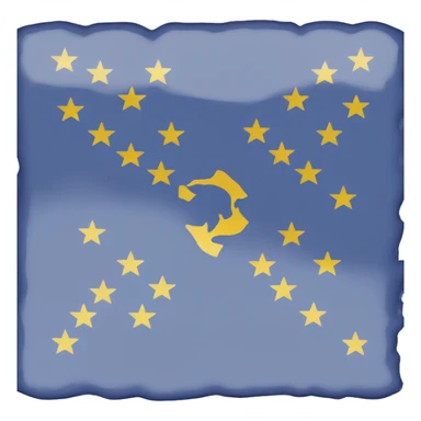 Alaska  flag sticker