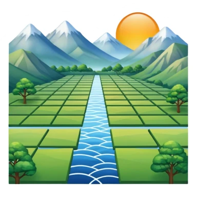 overlapping images, one realistic and one digital grid sticker