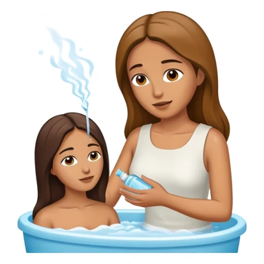 Biblical woman washes Jesus with perfume sticker