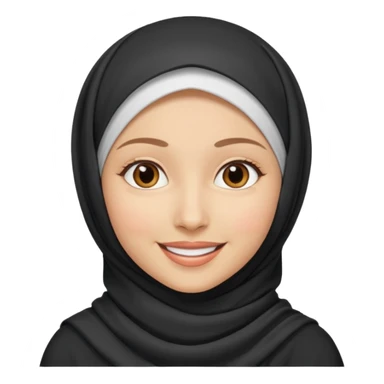 wanita berhijab sticker