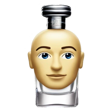 Jean Paul Gaultier fragrance bottle sticker