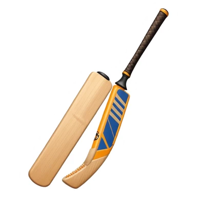 make a emoji of cricket bat sticker