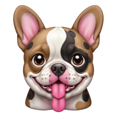 Bouledogue français merle sticker