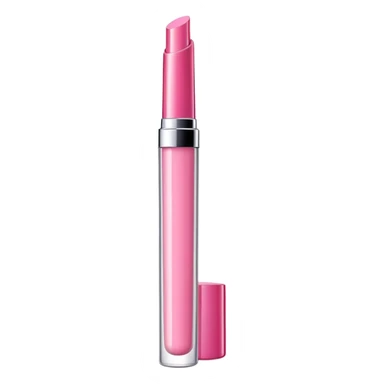 pink lip gloss tube sticker