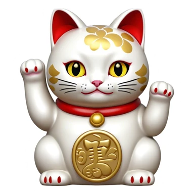 Maneki neko sticker