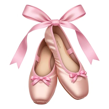 Ballerina pointe shoes sticker