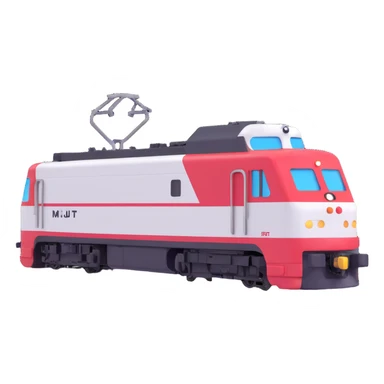 Njt electric locomotive sticker