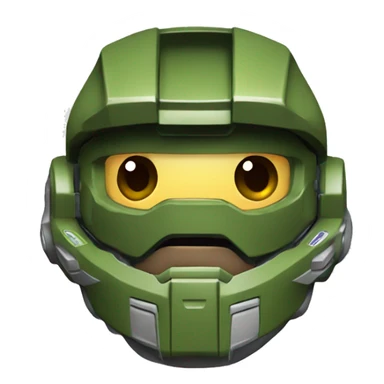 Master Chief from Halo sticker
