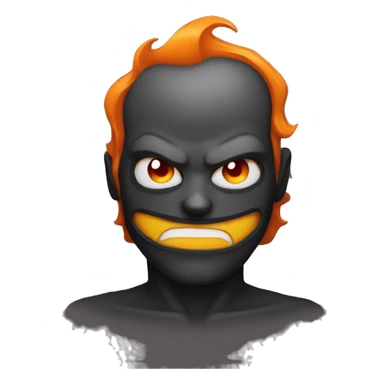 Sinister, Ominous,Fiery, Passionate sticker