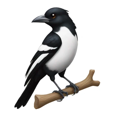 magpie  sticker