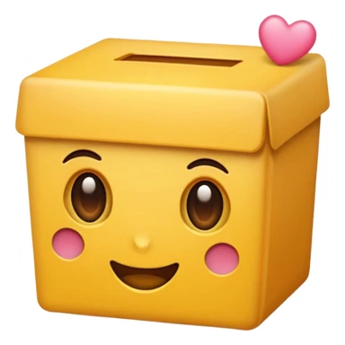 Розовая коробка  sticker