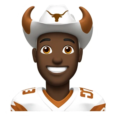 Texas longhorns football sticker