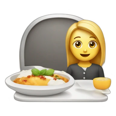 Restaurant reservation sticker