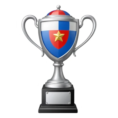 russia sport silver sticker