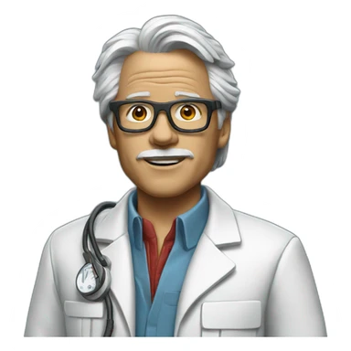 doc back to the future sticker