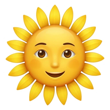 Good morning sun sticker