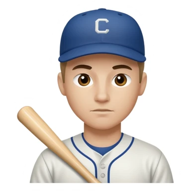 beisbolista haciendo ejercicios   sticker