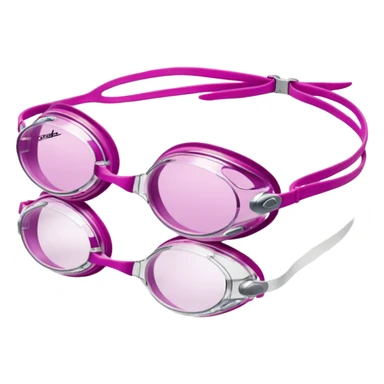 Speedo vanquisher swim goggles pink sticker