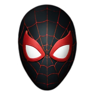  miles morales in mask sticker