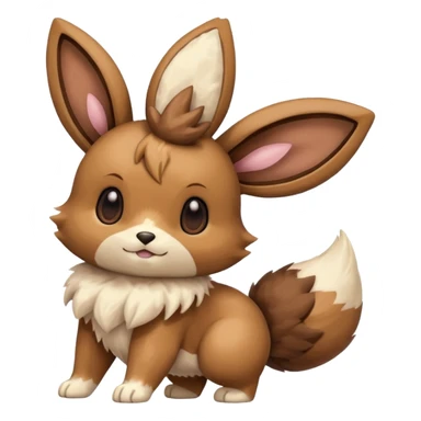 Lopunny-Buneary-Eevee-fusion (full body) sticker