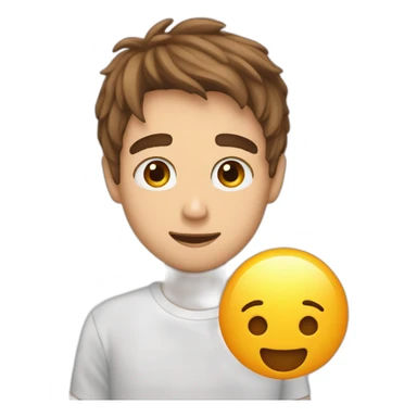 confy boy listing to asmr sticker