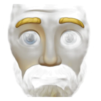 Autoportrait de Van Gogh avec les yeux bleus sticker