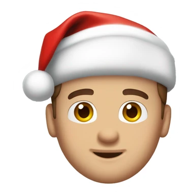 liam payne with santa hat sticker