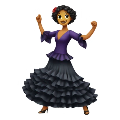 Baile flamenco sticker