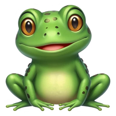 cutest mommy frog sticker