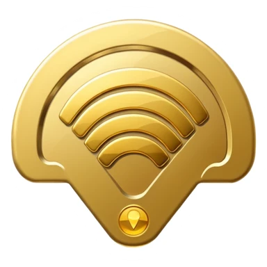 wifi money badge sticker
