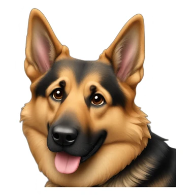 Berger allemand sticker