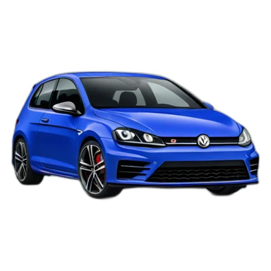 Golf 7R sticker