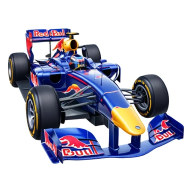 formula 1 red bull car sticker