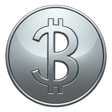 $ dollar metal symbol sticker