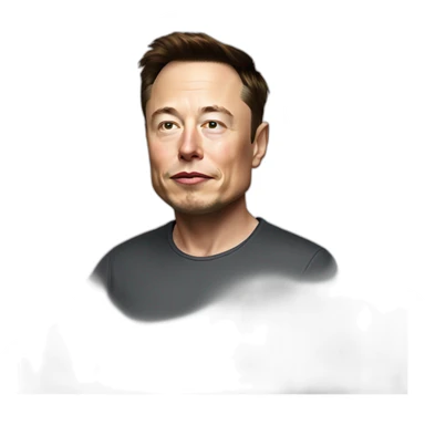 Elon musk poor  sticker