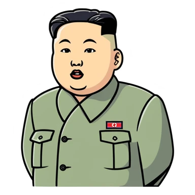 kim jong un sticker