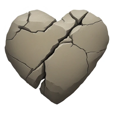 Heartbroken rock  sticker