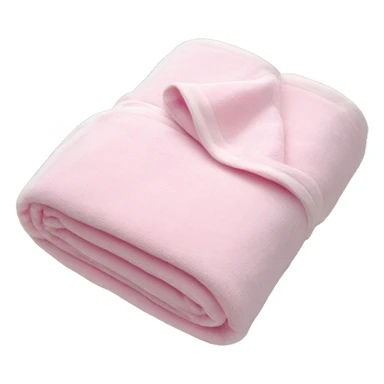 Fold babypink blanket  sticker